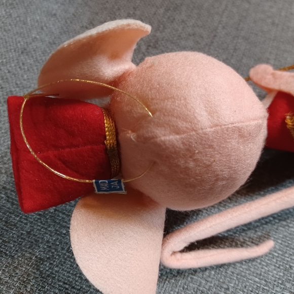 Vtg Christmas  Mouse ornament  made in Japan - Picture 3 of 4